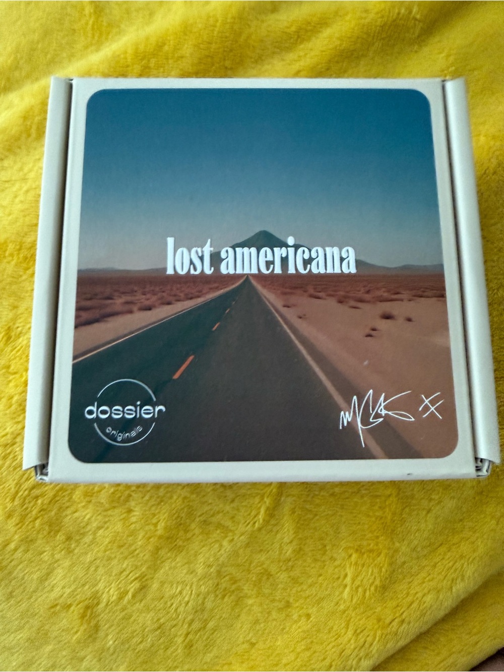 Dossier Lost Americana Fragrance Set - Blue & Brown Packaging